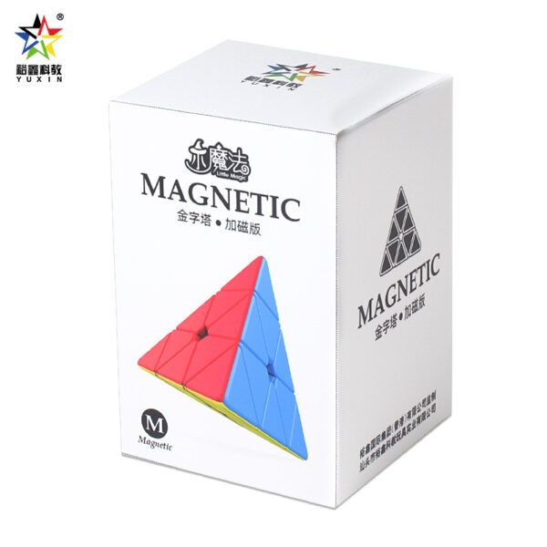 智勝裕鑫 小魔法 磁力 三階金字塔 pyraminx 速解魔術方塊 3階 異形 磁鐵 魔方 益智玩具