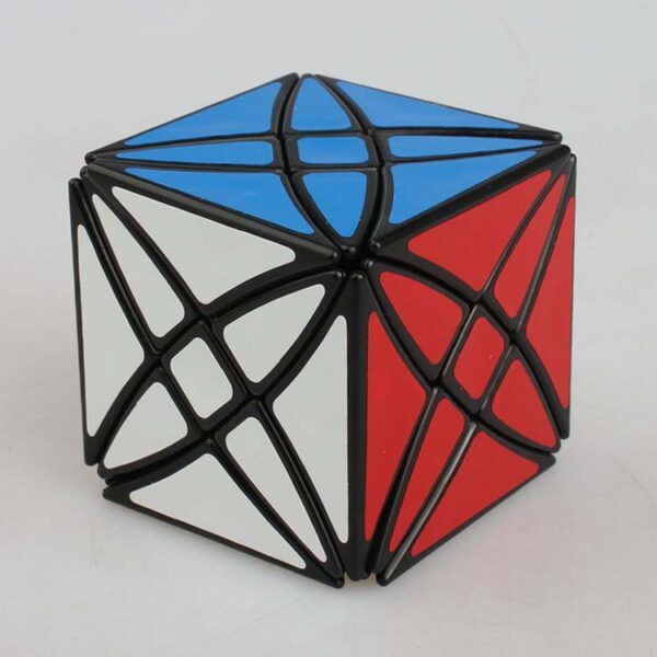 藍藍 八軸魔星 rex cube  黑色 異形 魔術方塊 白色 魔方 益智玩具 lanlan