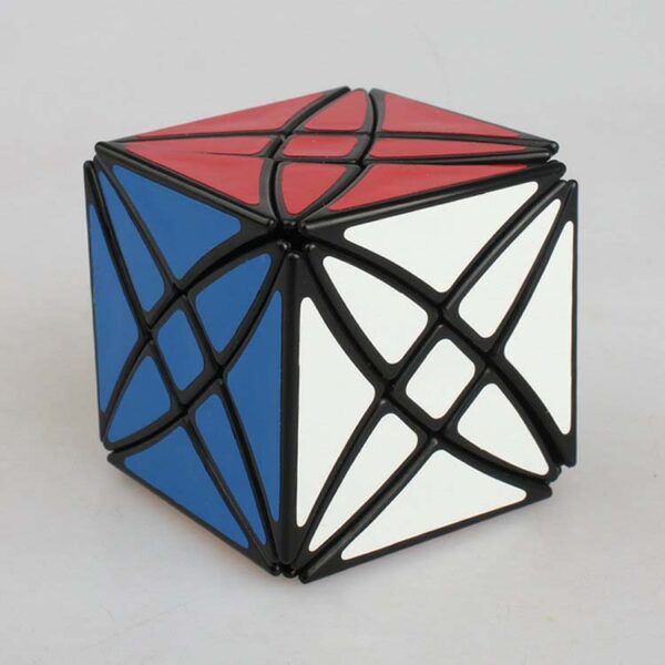 藍藍 八軸魔星 rex cube  黑色 異形 魔術方塊 白色 魔方 益智玩具 lanlan