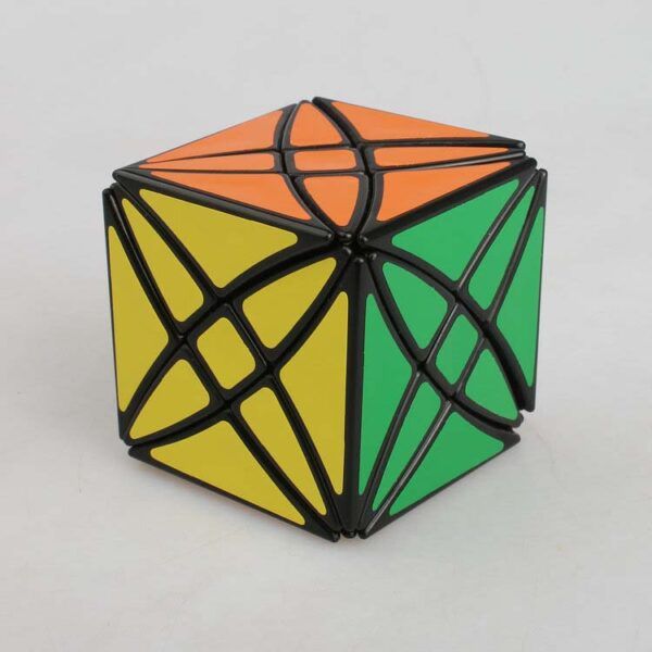 藍藍 八軸魔星 rex cube  黑色 異形 魔術方塊 白色 魔方 益智玩具 lanlan