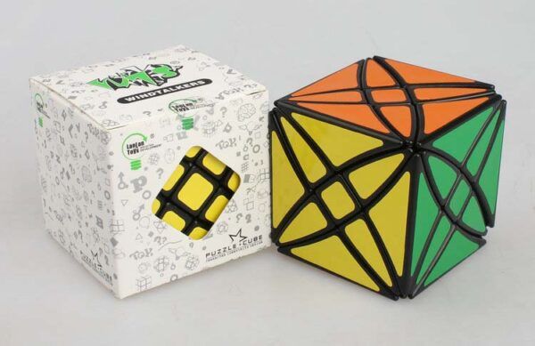 藍藍 八軸魔星 rex cube  黑色 異形 魔術方塊 白色 魔方 益智玩具 lanlan