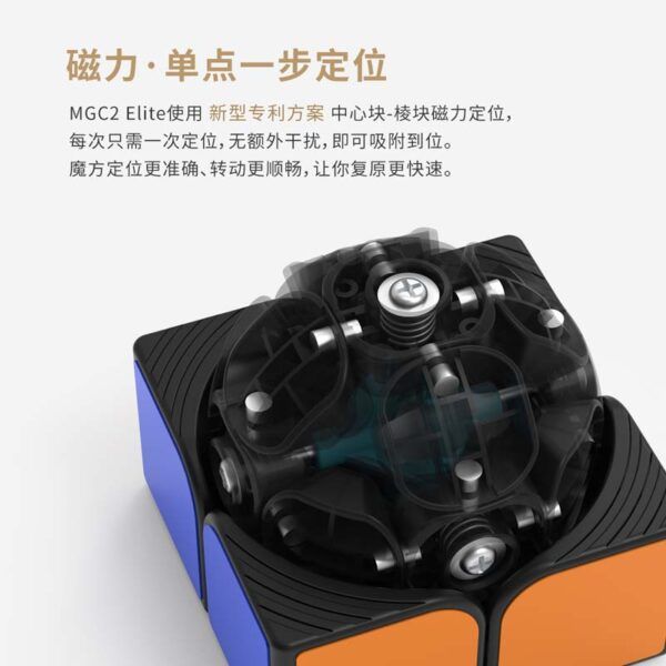 MGC2 Elite 永駿 魔術方塊 磁力 速解 MGC 2 二階 2階 魔方 艷麗六色 益智玩具