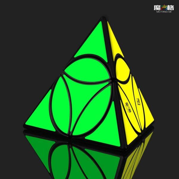 圓盤金字塔奇藝 異形 魔術方塊 四軸 二階金字塔 創新設計 適合新手 魔方 益智玩具 魔方小天地