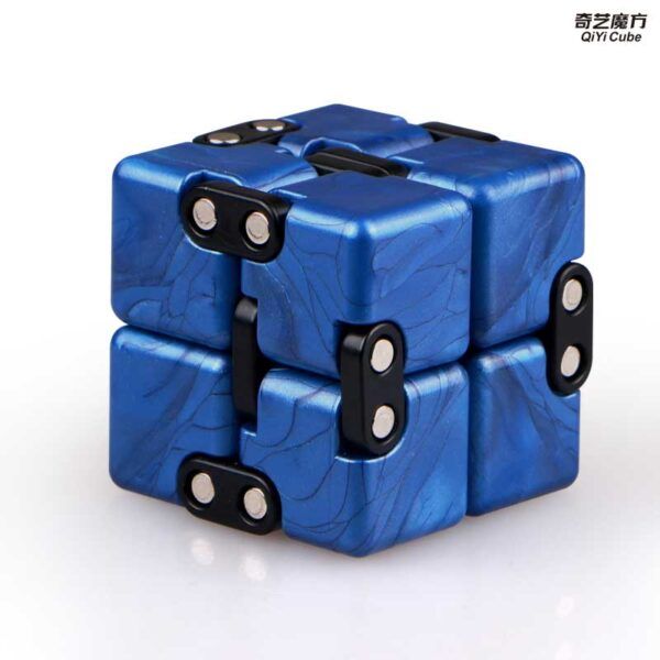 奇藝 無限魔方 減壓 魔術方塊 魔方格 紓壓 魔方 異形 50公克 益智玩具 土豪金 寶石藍 翡翠綠