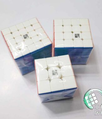 智龍 mini 永駿 三階 四階UV 五階 魔術方塊 魔方 艷麗六色 3階 4階 5階 迷你 彩色 益智玩具