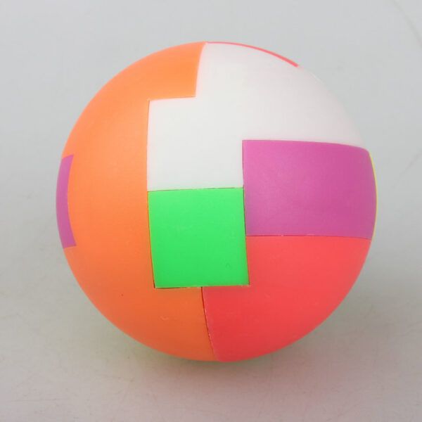 4103053402_1742542577 孔明球 孔明鎖 益智玩具 益智積木 兒童 學習 5CM 彩色 6件 puzzles 球形