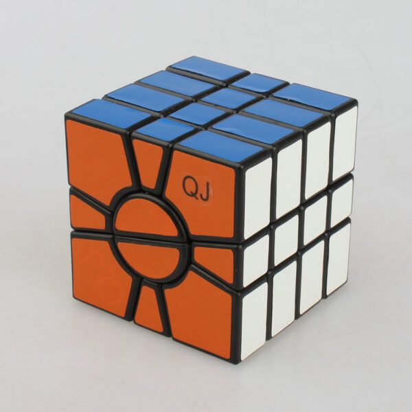 奇積四層 SSQ 黑色 奇蹟 QJ  4層  SQ 異形 變形 不等階 魔術方塊 益智玩具