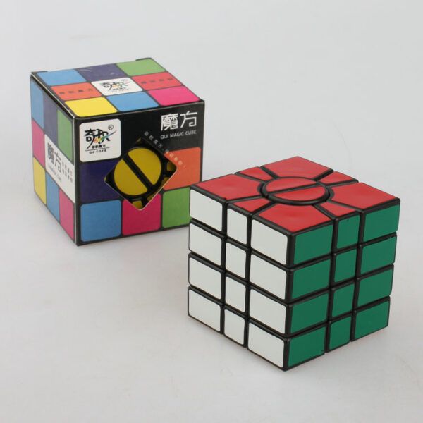 奇積四層 SSQ 黑色 奇蹟 QJ  4層  SQ 異形 變形 不等階 魔術方塊 益智玩具