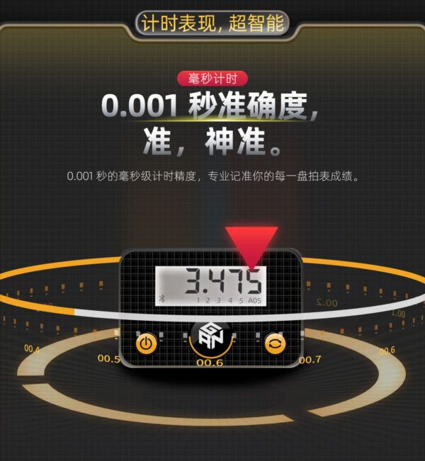 淦源 計時器 黑武士 銀騎士 魔術方塊 智能計時器 紅俠士 魔方 測速 GAN Timer