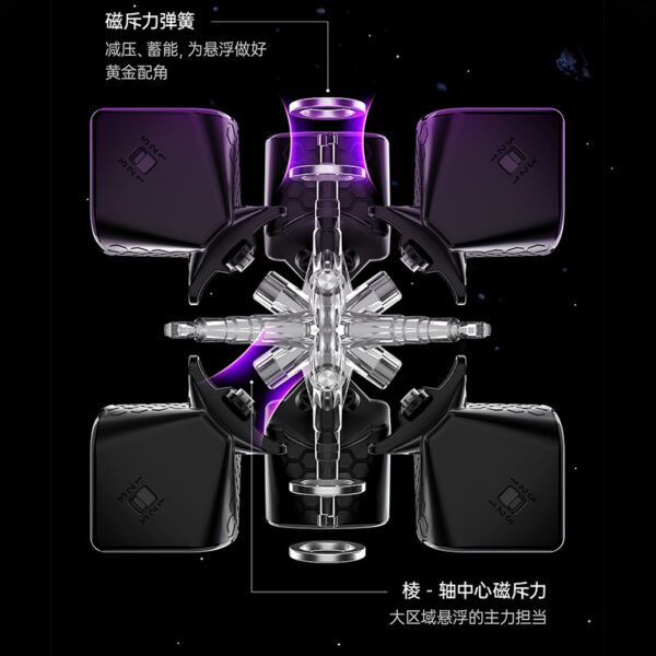 GAN14 Maglev UV三階 磁懸浮 磁力 可調節 GAN14 亮面 霧面 3階 三階魔術方塊 淦源