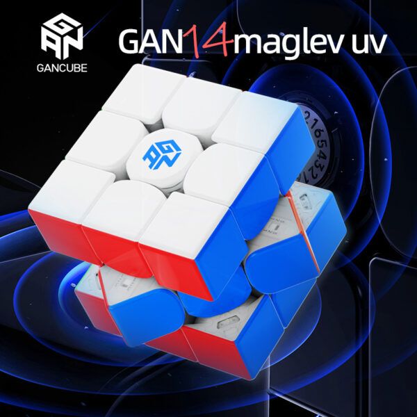 GAN14 Maglev UV三階 磁懸浮 磁力 可調節 GAN14 亮面 霧面 3階 三階魔術方塊 淦源