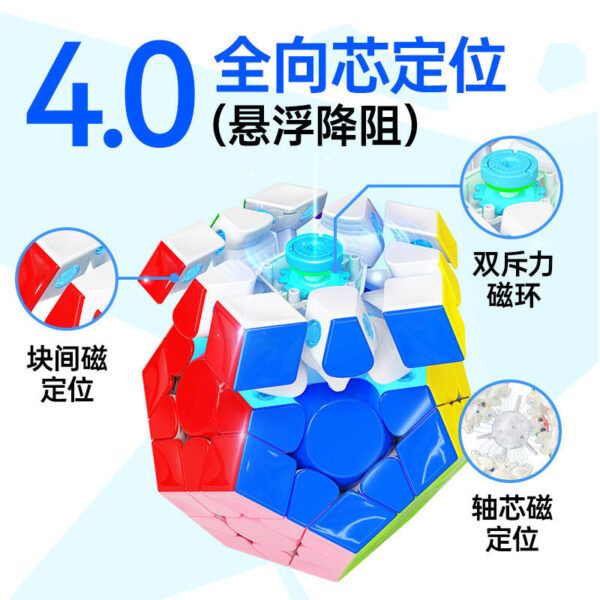 GAN 精靈五魔方  Maglev  5魔方 磁力磁懸浮版  比賽  專用魔方玩具