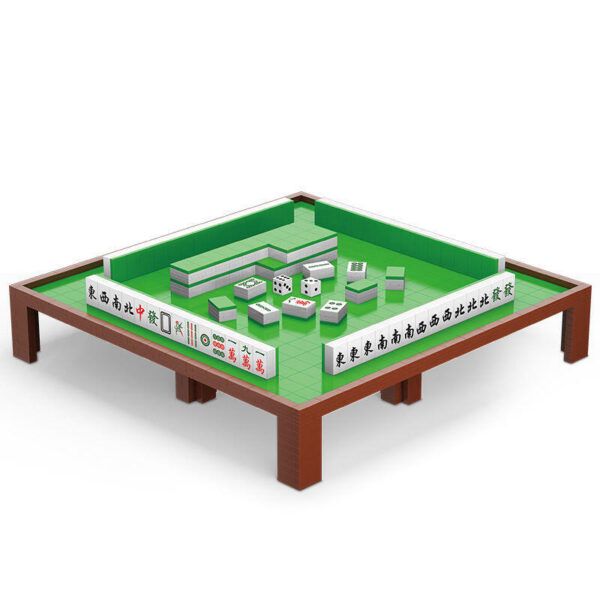 魔域 麻將 迷你麻將 裝飾品 微積木 麻將積木 益智玩具 立體拼圖