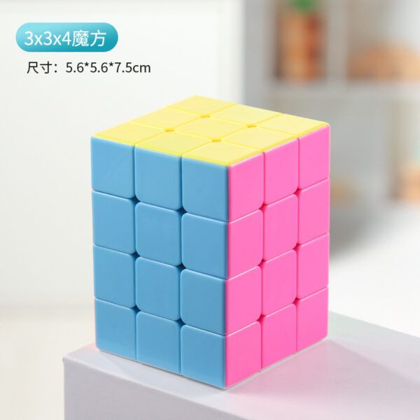 泛新  334 魔方 三三四  3x3x4 異形  不等階  魔術方塊 魔方 益智玩具