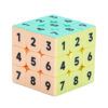 特殊圖案 Z-CUBE 骰字魔方 箭頭三階魔方 3階 數字 骰子 黑底六色 盲文  魔術方塊 魔方