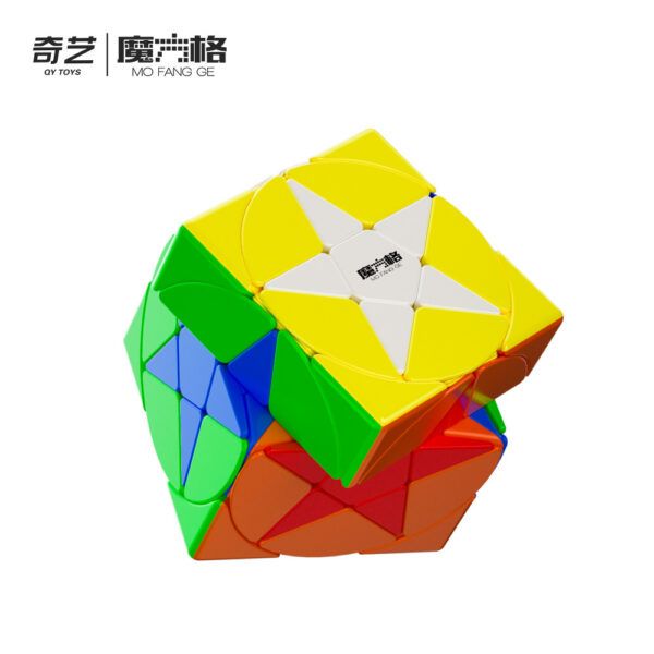 奇藝魔方格 星星魔方 異形 魔術方塊 速解 魔方 盒裝包裝 星星 星星異形 星星方塊 彩色 益智玩具