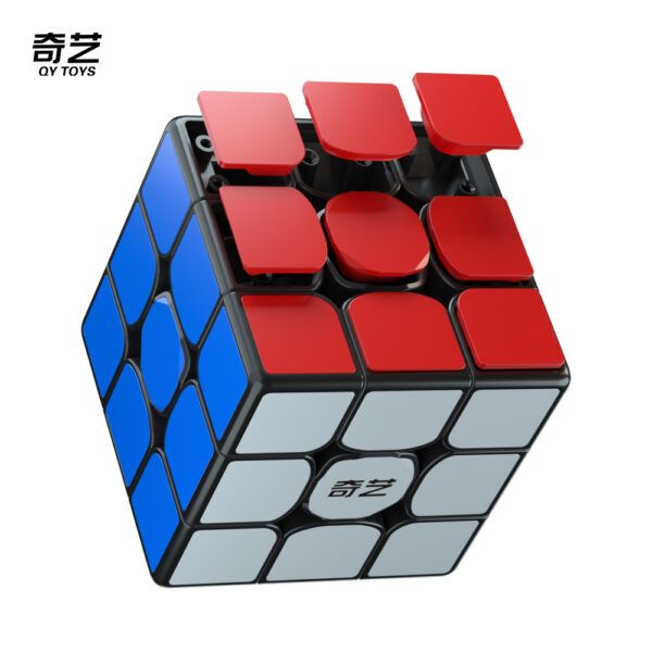 奇藝 啟蒙 V3三階  5.55 mm  順滑  益智  趣味早教  三階  魔方玩具