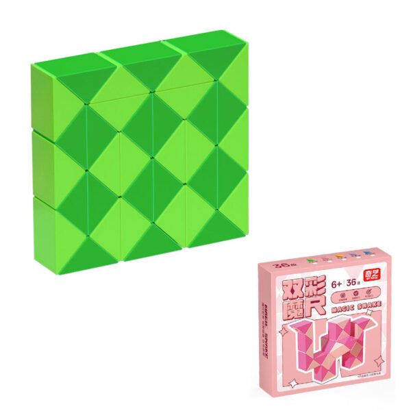 奇藝 魔尺 24段 可彎曲變形 魔方 腦力激發 益智玩具 百變魔尺 兒童 商檢合格