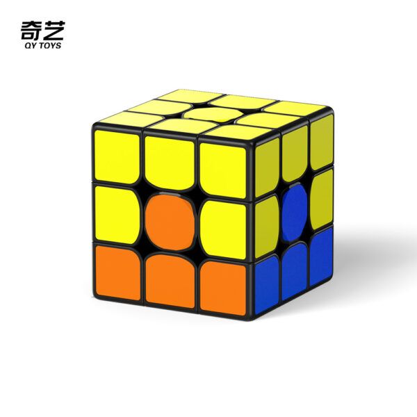 奇藝 啟蒙 V3三階  5.55 mm  順滑  益智  趣味早教  三階  魔方玩具