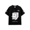 魔域文化 2024 圓領T 衣服 男女通穿 黑色 T恤 短袖 純棉 t shirt 魔術方塊 魔方 速解