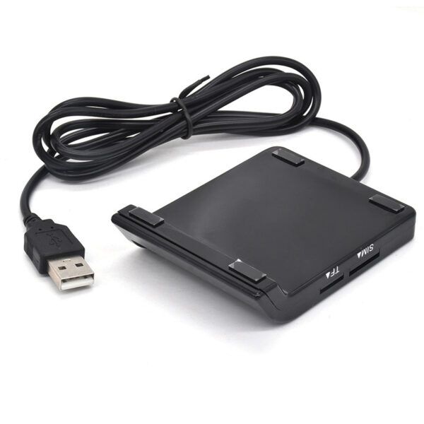 USB2.0 多合一 智能卡 Smart 讀卡機 ATM 報稅 銀行卡 身份證ID IC卡 SD TF
