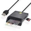 USB2.0 多合一 智能卡 Smart 讀卡機 ATM 報稅 銀行卡 身份證ID IC卡 SD TF
