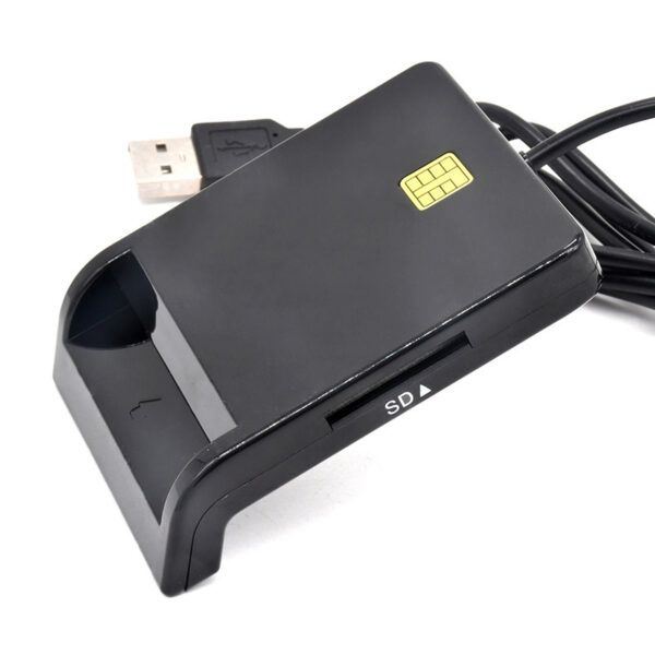 USB2.0 多合一 智能卡 Smart 讀卡機 ATM 報稅 銀行卡 身份證ID IC卡 SD TF