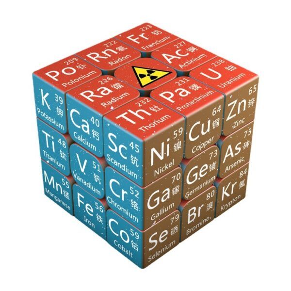 ZCUBE 化學元素 元素週期表 數學 合金貼片 高中物理 數學 物理 化學 湖泊 三階 四階
