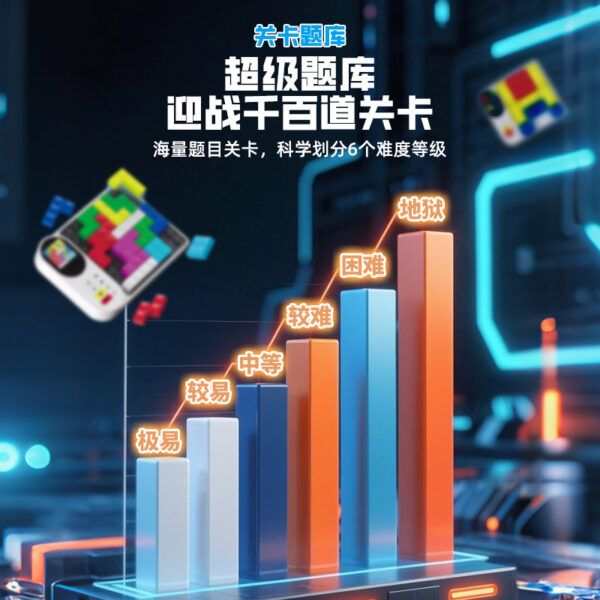 魔域 魔方 智能 拚圖  俄羅斯方塊 早教啟蒙益智力 拼圖 動腦玩具 啟蒙版 進階版