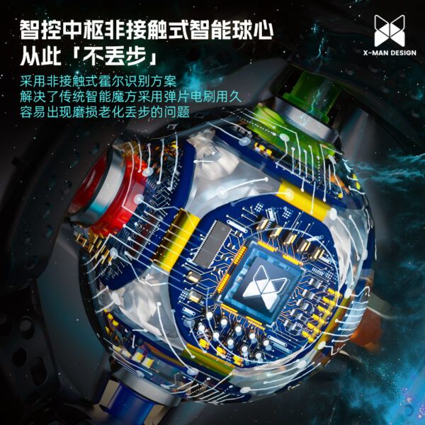 奇藝 風 AI 充電 三階 魔方 蓄電 智能 魔術方塊 UV鑽面 旗艦版 先鋒版