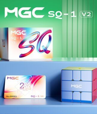SQ1V2-6 MGC SQ-1 V2 永駿 異形 魔術方塊 SQ1 扇形 魔方 速解 益智玩具 square 彩色
