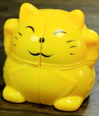 招財貓黃