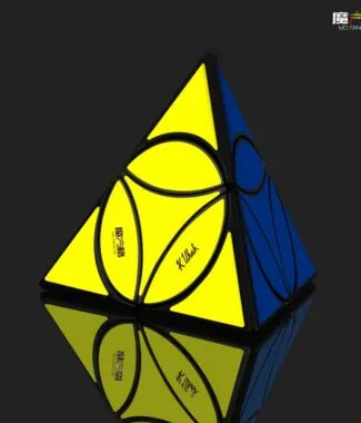 圓盤金字塔奇藝 異形 魔術方塊 四軸 二階金字塔 創新設計 適合新手 魔方 益智玩具 魔方小天地