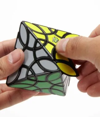 藍藍 三葉草八面體 Clover Octahedron Cube 異形 魔方 益智玩具 魔方小天地