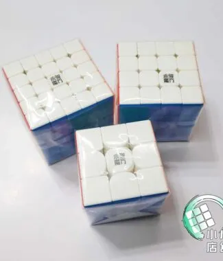 智龍 mini 永駿 三階 四階UV 五階 魔術方塊 魔方 艷麗六色 3階 4階 5階 迷你 彩色 益智玩具