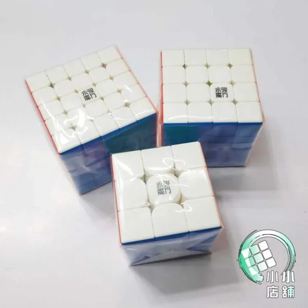 智龍 mini 永駿 三階 四階UV 五階 魔術方塊 魔方 艷麗六色 3階 4階 5階 迷你 彩色 益智玩具