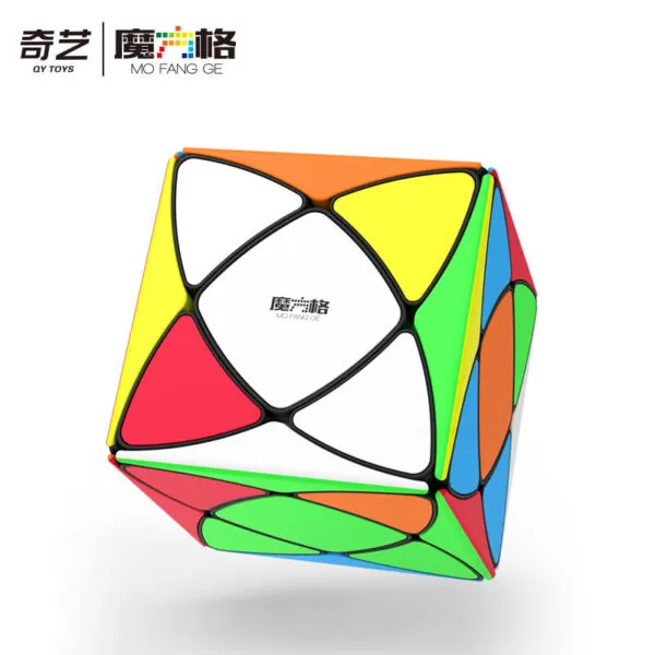 奇藝魔方格 超級楓葉 異形魔方  魔術方塊 實色滑順 無貼紙  益智玩具