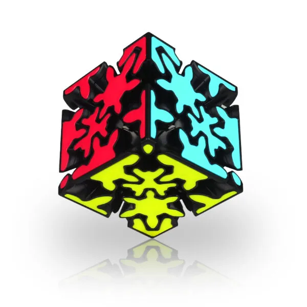 奇藝魔方格 瘋狂齒輪 異形魔方 魔術方塊 彩色貼片 益智玩具