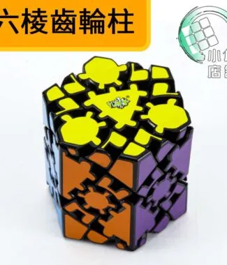六棱齒輪柱黑