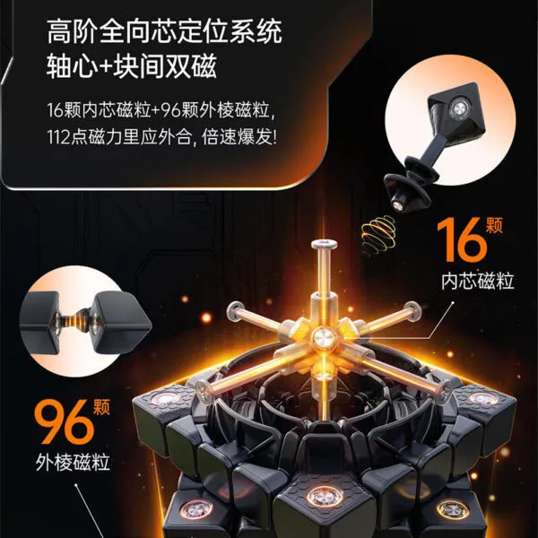 GAN562M 磁力五階 順滑比賽 5階磁力魔方 益智玩具 562魔方