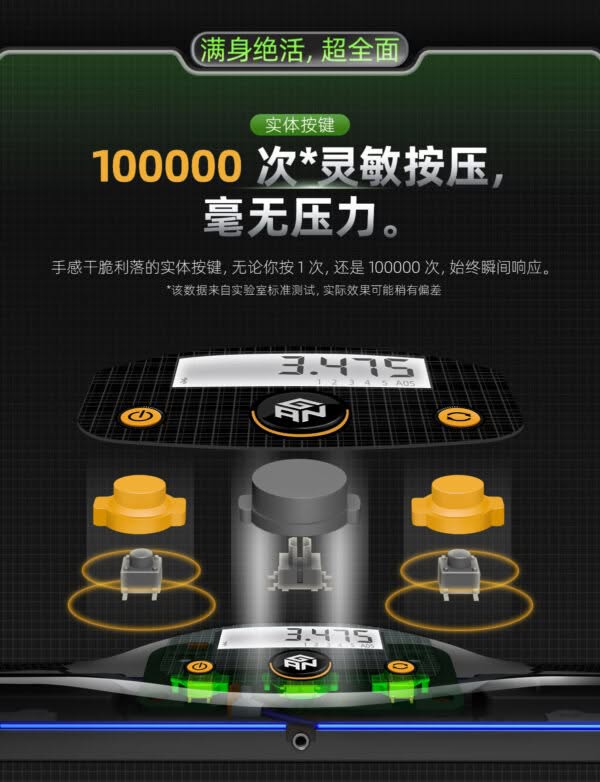 淦源 計時器 黑武士 銀騎士 魔術方塊 智能計時器 紅俠士 魔方 測速 GAN Timer