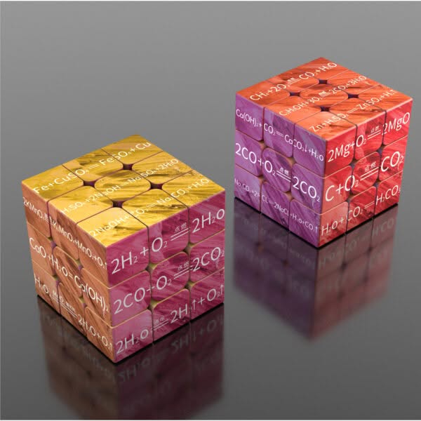 ZCUBE 化學元素 元素週期表 數學 合金貼片 高中物理 數學 物理 化學 湖泊 三階 四階