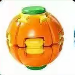 3D 3d按壓旋轉 DIY解壓球 diy 益智兒童玩具 藍色 橘色 紅色 紫色 趣味